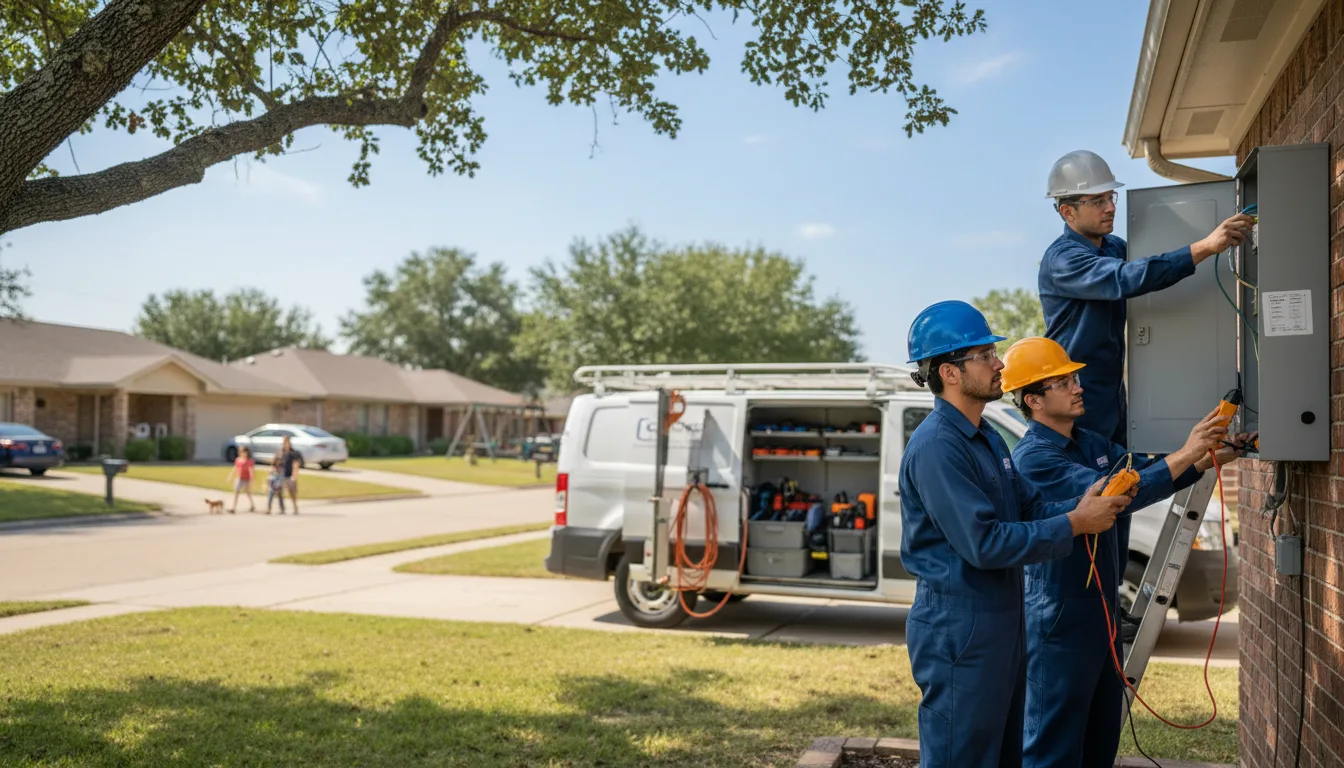 Certified electrician providing emergency electrical services in Waterford, MS
